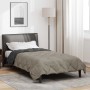 Edredón de Verano Gris Claro y Antracita 200 x 135 cm en Ropa de cama | Comprar online en Foru.es