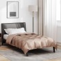 Edredón de Invierno Dorado 200 x 140 cm Satén y Microfibra en Ropa de cama | Comprar online en Foru.es