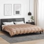 Edredón de Invierno Dorado 240 x 200 cm Satén y Microfibra en Ropa de cama | Comprar online en Foru.es