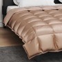 Edredón de Invierno Dorado 220 x 260 cm Satén y Microfibra en Ropa de cama | Comprar online en Foru.es