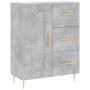 Aparador alto madera contrachapada gris hormigón 69,5x34x180 cm de vidaXL, Aparadores - Ref: Foro24-3198653, Precio: 172,18 €...