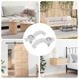 Clips de tira LED 2 pcs Transparente 2 x 1 x 0.5 cm en Iluminación para el hogar | Comprar online en Foru.es