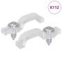 Clips de tira LED 2 pcs Transparente 2 x 1 x 0.5 cm en Iluminación para el hogar | Comprar online en Foru.es
