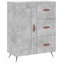 Aparador alto madera contrachapada gris hormigón 69,5x34x180 cm de vidaXL, Aparadores - Ref: Foro24-3189993, Precio: 142,72 €...
