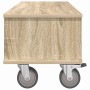 Soporte de TV Roble Sonoma 100 x 35 x 35 cm en Muebles TV | Comprar online en Foru.es