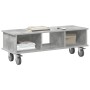 Soporte de TV Gris Concreto 100 x 35 x 35 cm en Muebles TV | Comprar online en Foru.es