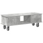 Soporte de TV Gris Concreto 100 x 35 x 35 cm en Muebles TV | Comprar online en Foru.es