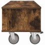 Soporte de TV Roble ahumado 100 x 35 x 35 cm en Muebles TV | Comprar online en Foru.es