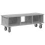 Soporte de TV Gris Sonoma 100 x 35 x 35 cm Madera de ingeniería en Muebles TV | Comprar online en Foru.es