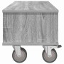 Soporte de TV Gris Sonoma 100 x 35 x 35 cm Madera de ingeniería en Muebles TV | Comprar online en Foru.es