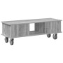 Soporte de TV Gris Sonoma 100 x 35 x 35 cm Madera de ingeniería en Muebles TV | Comprar online en Foru.es