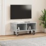 Soporte de TV Gris Concreto 68,5 x 35 x 35 cm en Muebles TV | Comprar online en Foru.es