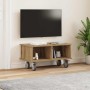 Soporte de TV Roble artesanal 68,5 x 35 x 35 cm en Muebles TV | Comprar online en Foru.es