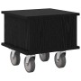 Soporte de TV Roble Negro 37 x 35 x 35 cm Madera de ingeniería en Muebles TV | Comprar online en Foru.es