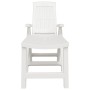 Tumbona de plástico blanco de vidaXL, Tumbonas - Ref: Foro24-364705, Precio: 82,23 €, Descuento: %