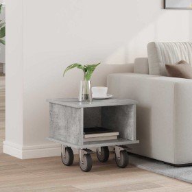 Soporte de TV Gris Concreto 37 x 35 x 35 cm en Muebles TV | Comprar online en Foru.es