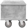 Soporte de TV Gris Concreto 37 x 35 x 35 cm en Muebles TV | Comprar online en Foru.es