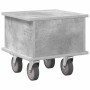 Soporte de TV Gris Concreto 37 x 35 x 35 cm en Muebles TV | Comprar online en Foru.es