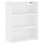 Aparador alto madera contrachapada blanco 69,5x34x180 cm de vidaXL, Aparadores - Ref: Foro24-3189989, Precio: 145,95 €, Descu...