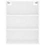 Aparador alto madera contrachapada blanco 69,5x34x180 cm de vidaXL, Aparadores - Ref: Foro24-3189989, Precio: 145,95 €, Descu...