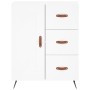 Aparador alto madera contrachapada blanco 69,5x34x180 cm de vidaXL, Aparadores - Ref: Foro24-3189989, Precio: 145,95 €, Descu...