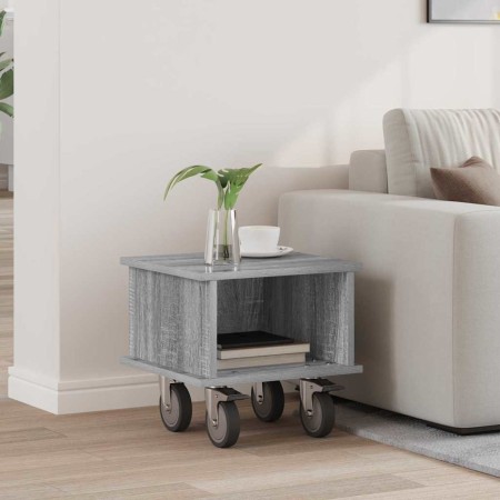 Soporte de TV Gris Sonoma 37 x 35 x 35 cm Madera de ingeniería en Muebles TV | Comprar online en Foru.es