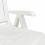 Tumbona de plástico blanco de vidaXL, Tumbonas - Ref: Foro24-364705, Precio: 82,23 €, Descuento: %