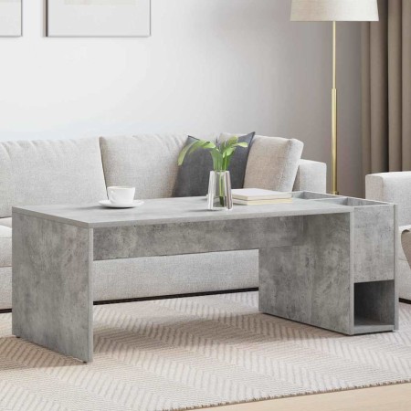Mesa de Café Gris Concreto 101,5 x 50 x 37 cm en Mesas de centro | Comprar online en Foru.es