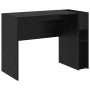 Escritorio Roble Negro 109 x 50 x 78 cm Madera de ingeniería en Oficina | Comprar online en Foru.es