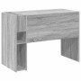 Escritorio Gris Sonoma 109 x 50 x 78 cm Madera de ingeniería en Oficina | Comprar online en Foru.es