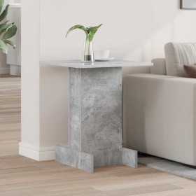 Mesa Auxiliar Gris Concreto 44,5 x 45 x 55 cm en Mesas auxiliares | Comprar online en Foru.es