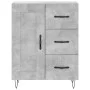 Aparador alto madera contrachapada gris hormigón 69,5x34x180 cm by vidaXL, Sideboards - Ref: Foro24-3190017, Price: 139,49 €,...