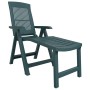 Tumbona de plástico verde de vidaXL, Tumbonas - Ref: Foro24-364706, Precio: 94,72 €, Descuento: %