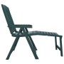 Tumbona de plástico verde de vidaXL, Tumbonas - Ref: Foro24-364706, Precio: 94,72 €, Descuento: %