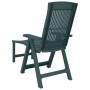Tumbona de plástico verde de vidaXL, Tumbonas - Ref: Foro24-364706, Precio: 94,72 €, Descuento: %