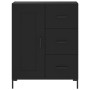 Aparador alto madera contrachapada negro 69,5x34x180 cm de vidaXL, Aparadores - Ref: Foro24-3190022, Precio: 168,99 €, Descue...