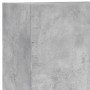 Muebles de TV de pared 4 pzas madera ingeniería gris hormigón en Muebles TV | Comprar online en Foru.es