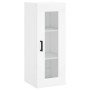Aparador alto madera contrachapada blanco 34,5x34x180 cm de vidaXL, Aparadores - Ref: Foro24-3199489, Precio: 119,03 €, Descu...
