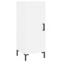 Aparador alto madera contrachapada blanco 34,5x34x180 cm de vidaXL, Aparadores - Ref: Foro24-3199489, Precio: 119,03 €, Descu...