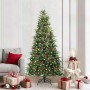 Árbol de Navidad artificial con ramas articuladas Verde 210 cm en Decoración Festiva y Estacional | Comprar online en Foru.es