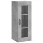 Gray concrete plywood sideboard 34.5x34x180 cm by vidaXL, Sideboards - Ref: Foro24-3199493, Price: 103,56 €, Discount: %