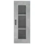 Gray concrete plywood sideboard 34.5x34x180 cm by vidaXL, Sideboards - Ref: Foro24-3199493, Price: 103,56 €, Discount: %