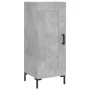 Gray concrete plywood sideboard 34.5x34x180 cm by vidaXL, Sideboards - Ref: Foro24-3199493, Price: 103,56 €, Discount: %