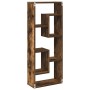 Estantería de pared madera ingeniería roble ahumado 36x16x90 cm en Estanterías | Comprar online en Foru.es