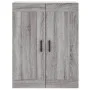 Hohes Sideboard aus sonomagrauem Sperrholz, 69,5 x 34 x 180 cm von vidaXL, Sideboards - Ref: Foro24-3200079, Preis: 127,34 €,...