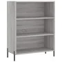 Hohes Sideboard aus sonomagrauem Sperrholz, 69,5 x 34 x 180 cm von vidaXL, Sideboards - Ref: Foro24-3200079, Preis: 127,34 €,...