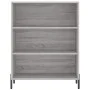 Hohes Sideboard aus sonomagrauem Sperrholz, 69,5 x 34 x 180 cm von vidaXL, Sideboards - Ref: Foro24-3200079, Preis: 127,34 €,...