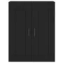 Aparador alto madera contrachapada negro 69,5x34x180 cm de vidaXL, Aparadores - Ref: Foro24-3200074, Precio: 141,21 €, Descue...