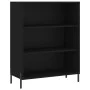 Aparador alto madera contrachapada negro 69,5x34x180 cm de vidaXL, Aparadores - Ref: Foro24-3200074, Precio: 141,21 €, Descue...