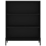 Aparador alto madera contrachapada negro 69,5x34x180 cm de vidaXL, Aparadores - Ref: Foro24-3200074, Precio: 145,13 €, Descue...